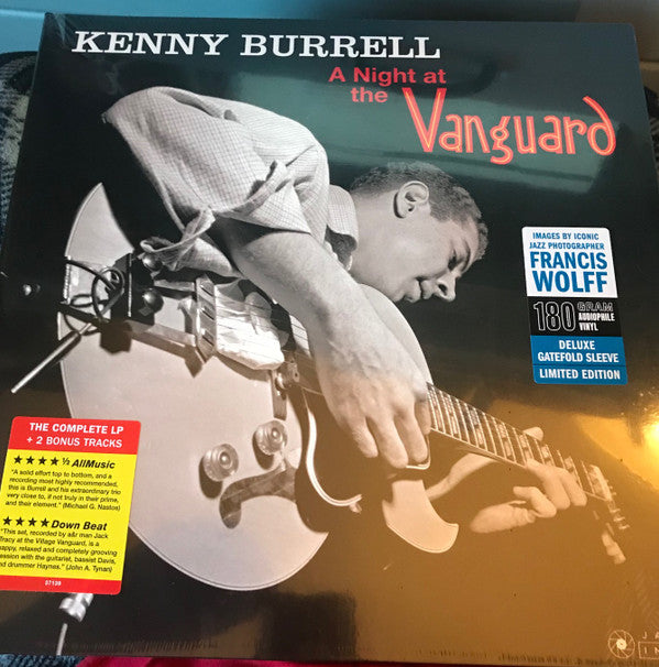 Kenny Burrell : A Night At The Vanguard (LP, Album, Ltd, RE, 180)