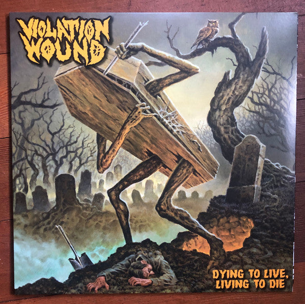 Violation Wound : Dying To Live Living To Die (LP, Album)