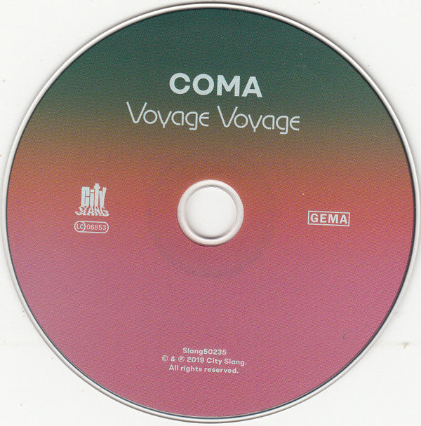 Coma (16) : Voyage Voyage (CD, Album)