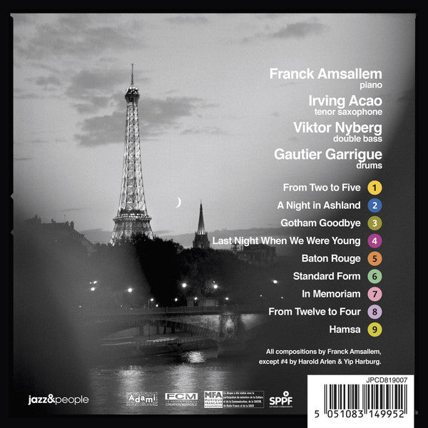 Franck Amsallem : Gotham Goodbye (CD, Album)