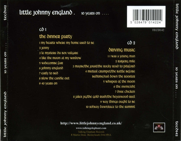 Little Johnny England : 10 Years On.... (2xCD, Album)
