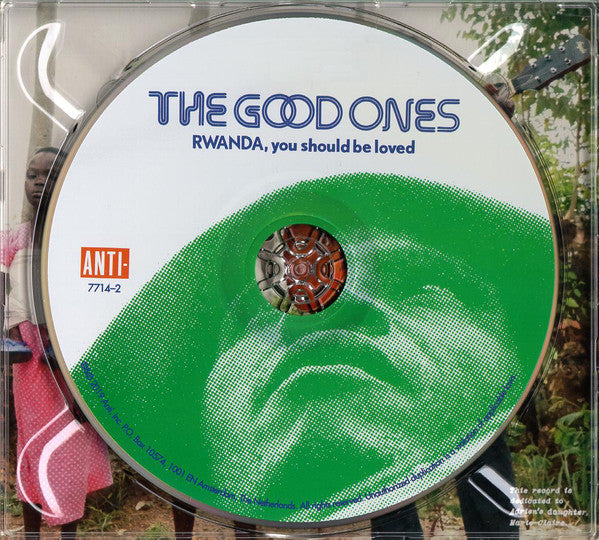 The Good Ones : RWANDA, You Should Be Loved (CD, Album, Dig)