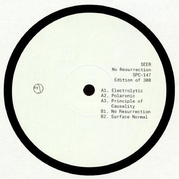 SEER (11) : No Resurrection (12", EP, Ltd)