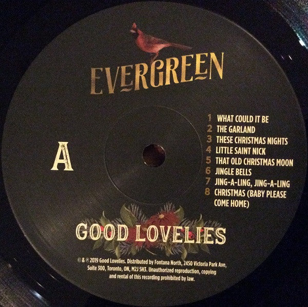 The Good Lovelies : Evergreen (LP, Album)