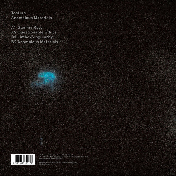 Tecture : Anomalous Materials (12", EP, Single)