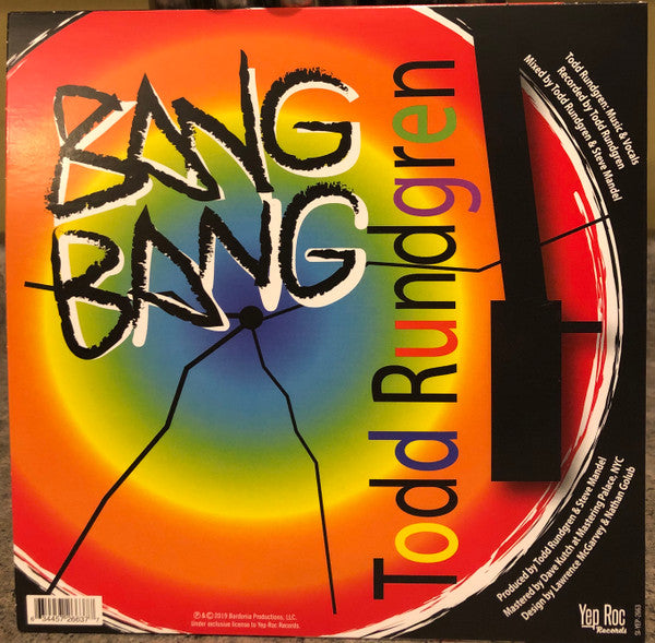 Todd Rundgren : Bang Bang (7", RSD, Single, Ltd)