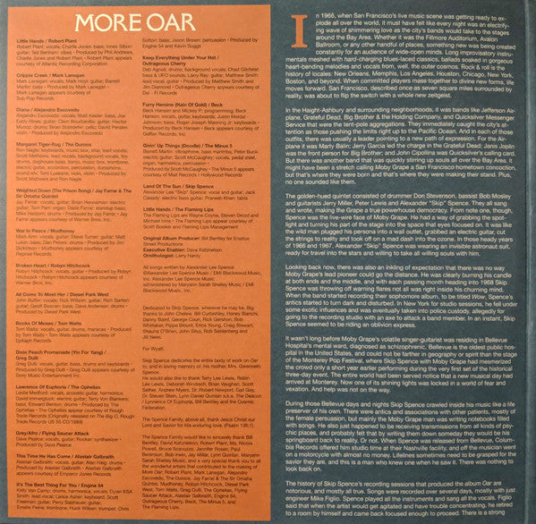 Various : More Oar - A Tribute To The Skip Spence Album (2xLP, Album, RSD, RE)
