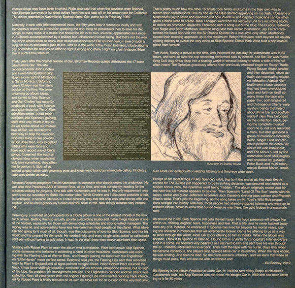 Various : More Oar - A Tribute To The Skip Spence Album (2xLP, Album, RSD, RE)
