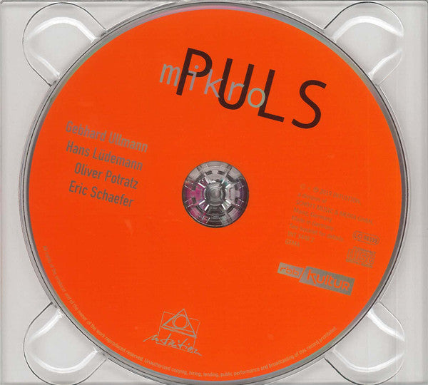 mikroPULS, Gebhard Ullmann, Hans Lüdemann, Oliver Potratz, Eric Schaefer : mikroPULS (CD, Album)