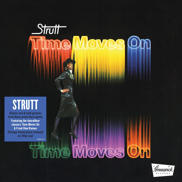 Strutt (3) : Time Moves On (LP, Album, RE, 180)