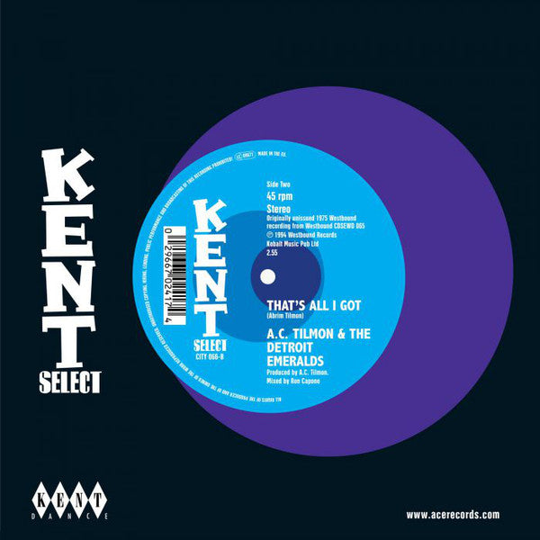 Unique Blend / Abrim Tilmon & Detroit Emeralds : Gonna Spread The News / That's All I Got (7", Single)