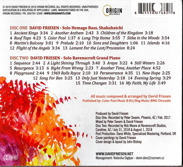 David Friesen : My Faith, My Life  (2xCD, Album, Dig)