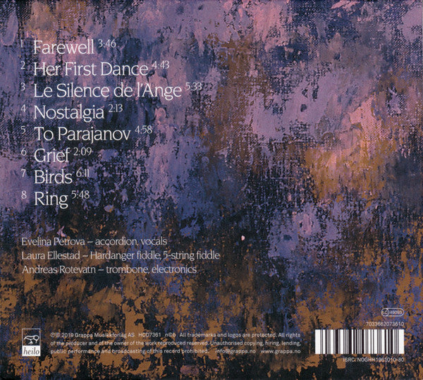 Evelina Petrova Trio : First Dance (CD, Album, Ltd)