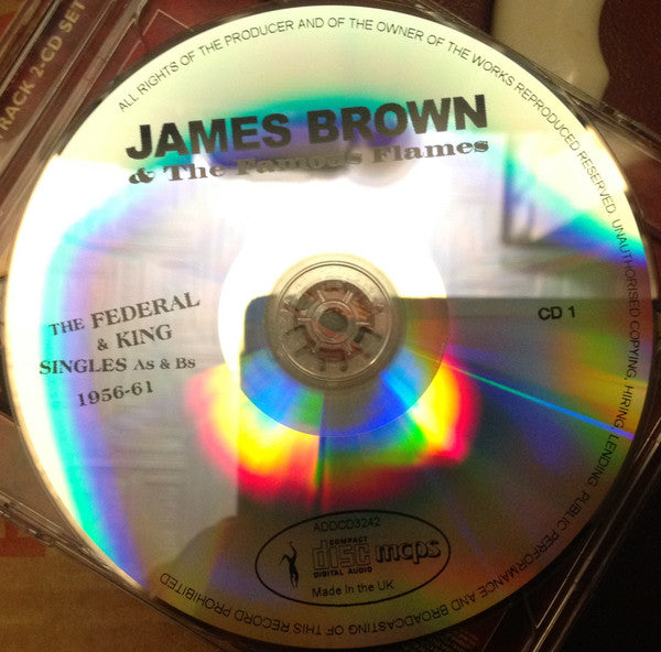 James Brown & The Famous Flames : The Federal & King Singles As & Bs 1956-61 (2xCD, Comp)