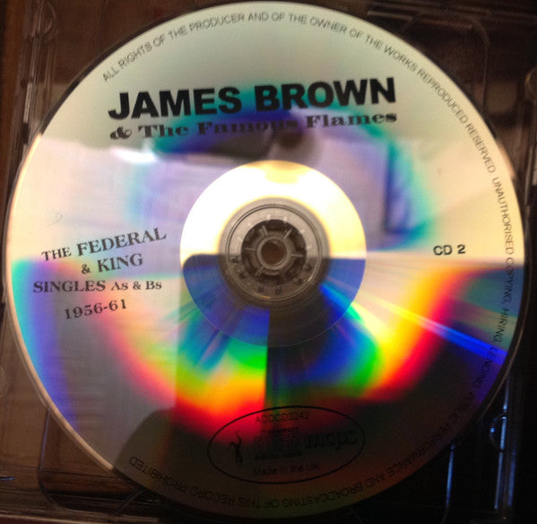 James Brown & The Famous Flames : The Federal & King Singles As & Bs 1956-61 (2xCD, Comp)