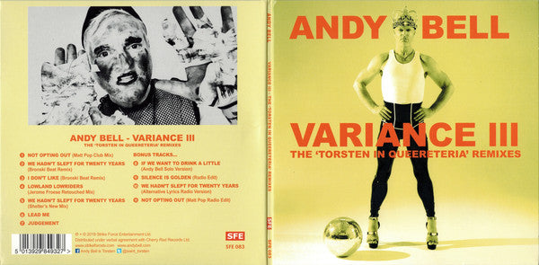 Andy Bell : Variance III (The ‘Torsten In Queereteria’ Remixes) (CD, Album, Ltd)