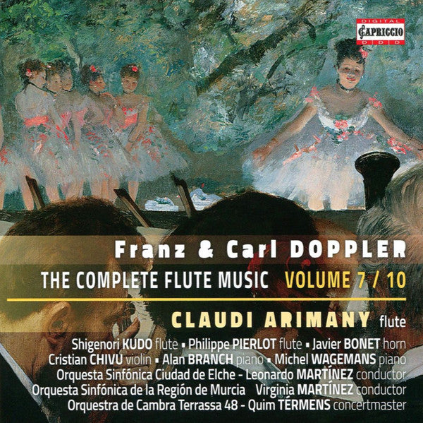Albert Franz Doppler & Karl Doppler, Shigenori Kudo, Philippe Pierlot, Javier Bonet, Cristian Chivu, Alan Branch (2), Michel Wagemans, Orquesta Sinfonica Ciudad De Elche, Leonardo Martinez (3), Orquesta Sinfónica De La Región De Murcia, Virginia Martinez  : The Complete Flute Music - Vol. 7 / 10  (CD, Album)