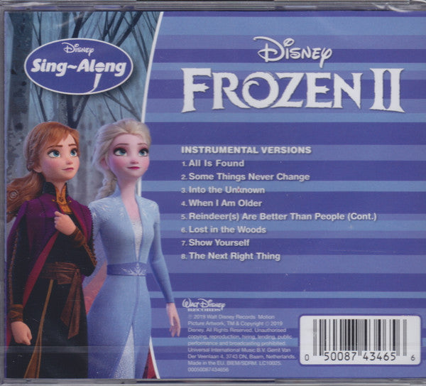 Unknown Artist : Disney Sing~Along: Frozen II (CD, Album)