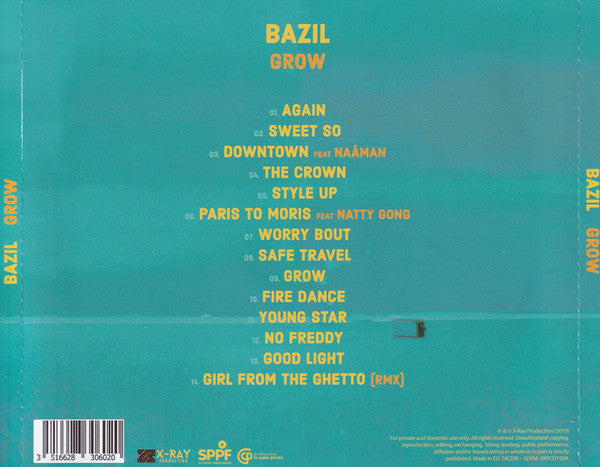 Ba Zil : Grow (CD, Album)