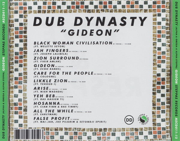 Dub Dynasty : Gideon (CD, Album)