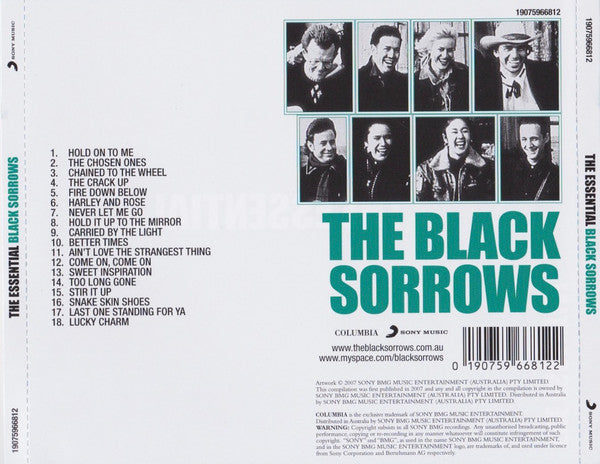 The Black Sorrows : The Essential Black Sorrows (CD, Comp, RE, RM)