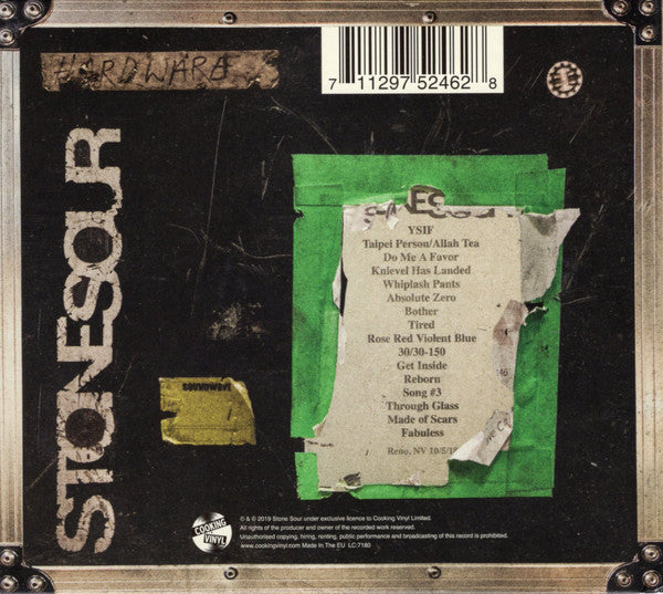 Stone Sour : Hello, You Bastards (Live In Reno) (CD, Album)