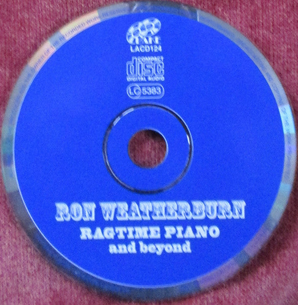 Ron Weatherburn : Ragtime Piano And Beyond – Extemporizations & Innovations (CD, Album)