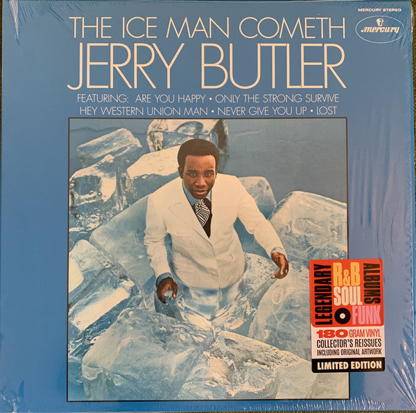 Jerry Butler : The Ice Man Cometh (LP, Album, Ltd, RE, 180)
