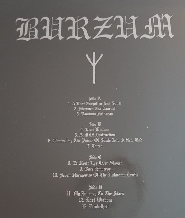 Burzum : Draugen - Rarities (LP, Comp, Ltd, RE, Gra)