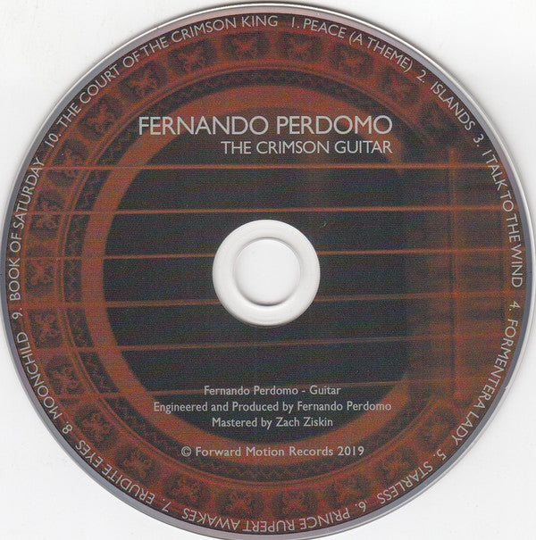 Fernando Perdomo : The Crimson Guitar (A Tribute To King Crimson) (CD, Album)
