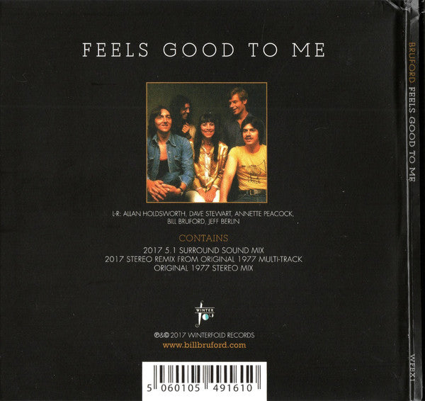Bruford : Feels Good To Me (CD, Album, RM + DVD-V, Multichannel, 5.1 + RE, Rem)