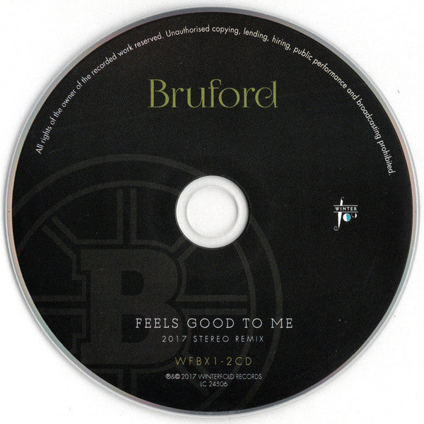 Bruford : Feels Good To Me (CD, Album, RM + DVD-V, Multichannel, 5.1 + RE, Rem)