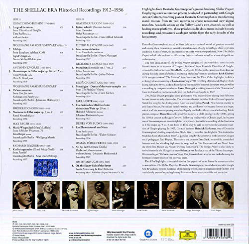 Various : The Shellac Era: Historical Recordings 1912-1936 (LP, Comp, Mono)