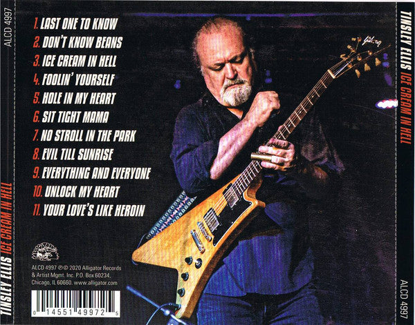 Tinsley Ellis : Ice Cream In Hell (CD, Album)