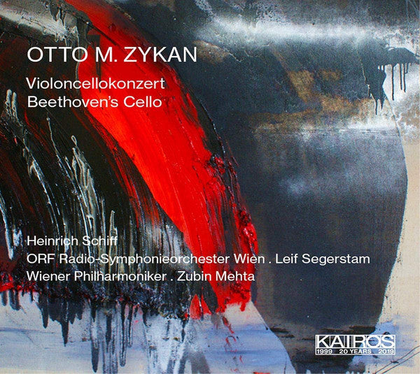 Otto M. Zykan - Heinrich Schiff, ORF Radio-Symphonieorchester Wien, Leif Segerstam, Wiener Philharmoniker, Zubin Mehta : Violoncellokonzert - Beethoven's Cello (CD, Album)