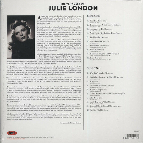 Julie London : The Very Best Of (LP, Comp)