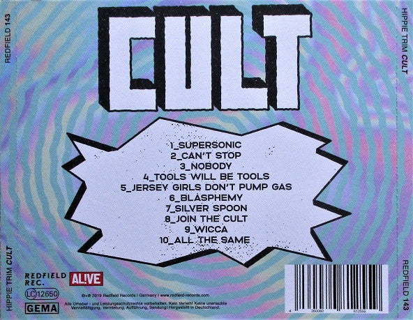 Hippie Trim : Cult (CD, Album)