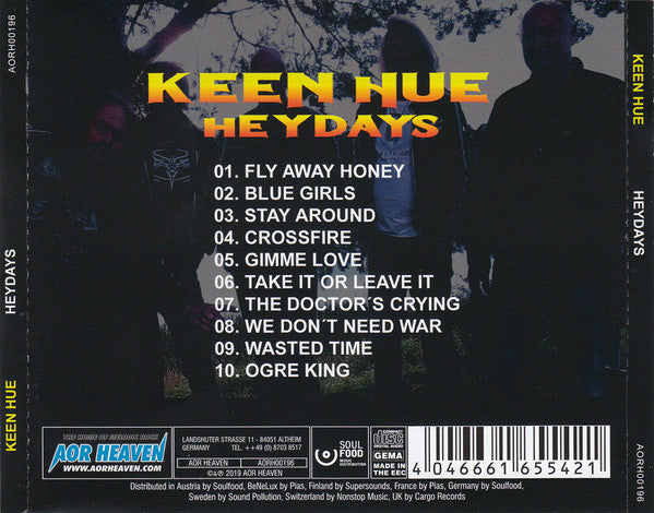 Keen Hue : Heydays (CD, Album)