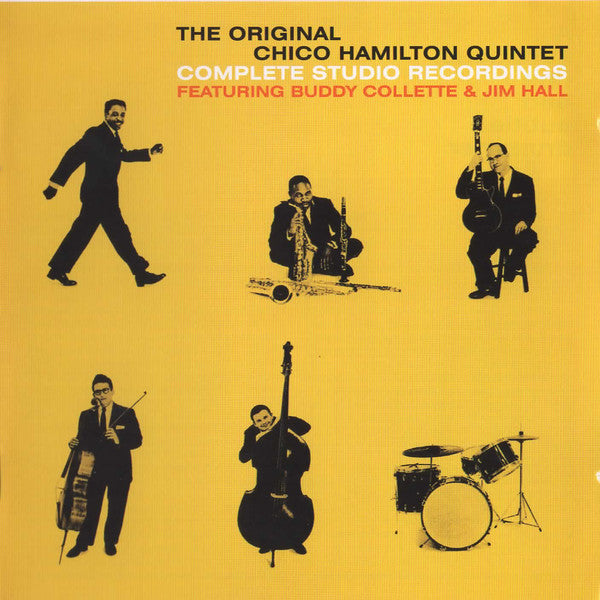 The Chico Hamilton Quintet Featuring Buddy Collette & Jim Hall : Complete Studio Recordings (CD, Comp, RE, RM, 24 )