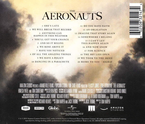 Steven Price : The Aeronauts (Original Motion Picture Soundtrack) (CD, Album)