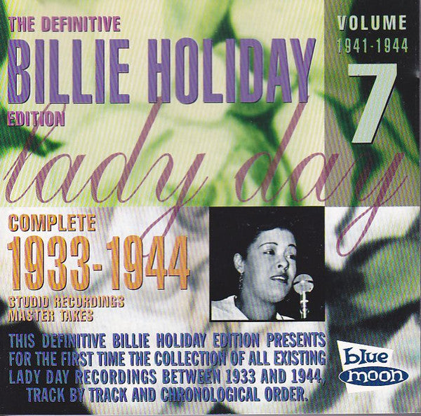 Billie Holiday : Complete 1933-1944 / Masters / Vol. 7 1941-1944 (CD, Album, Comp)