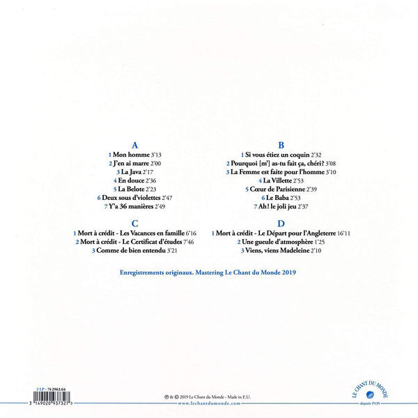 Arletty : Mon Homme (2xLP, Comp)