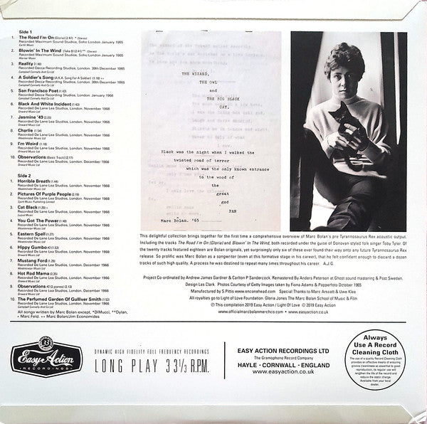 Marc Bolan : Pictures Of Purple People (LP, Album, Mono, Ltd, RM)