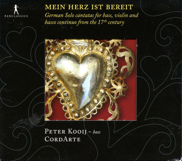 CordArte, Peter Kooij : Mein Herz Ist Bereit. German Solo Cantatas For Bass, Violin And Basso Continuo From The 17th Century (CD, Album)