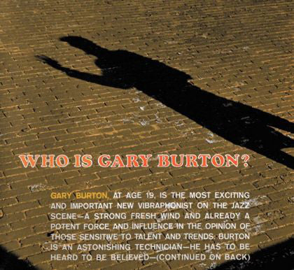 Gary Burton : Who Is Gary Burton? (CD, Comp)