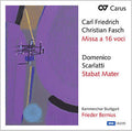 Carl Friedrich Christian Fasch, Domenico Scarlatti, Kammerchor Stuttgart, Frieder Bernius : Missa A 16 Voci - Stabat Mater (CD, Album)
