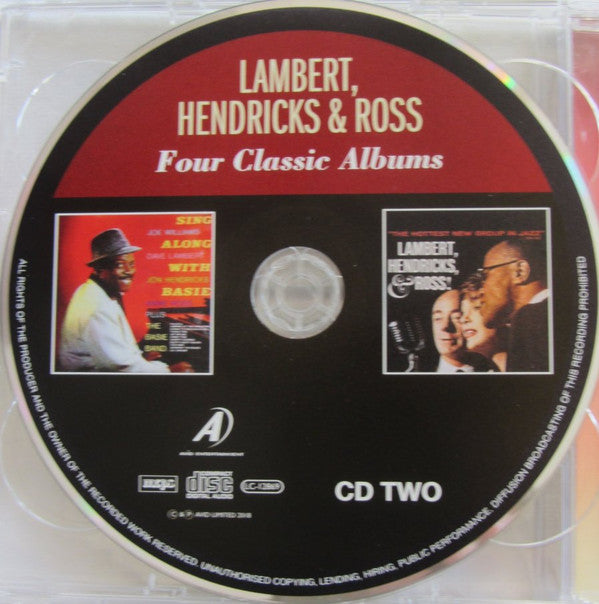 Lambert, Hendricks & Ross : Four Classic Albums (2xCD, Comp, RM)