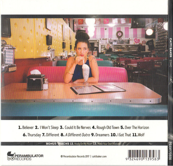 Caiti Baker : Zinc (CD, Album)