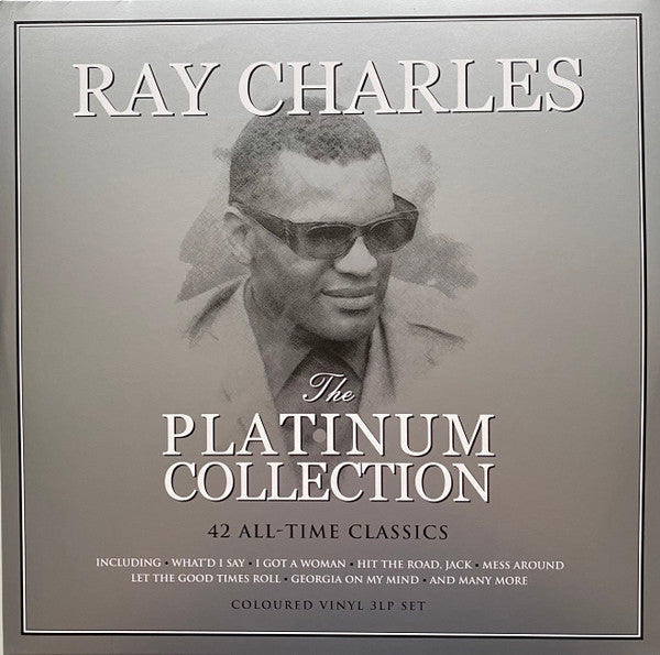 Ray Charles : The Platinum Collection (3xLP, Comp, Whi)