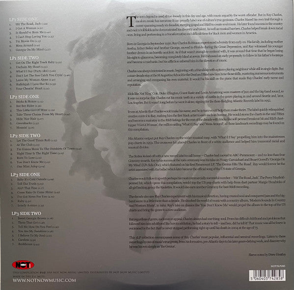 Ray Charles : The Platinum Collection (3xLP, Comp, Whi)